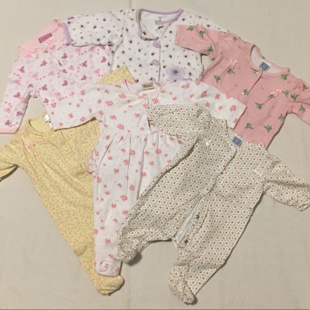 Baby PJs Carter’s, Nordstrom, Just One Year - 3m